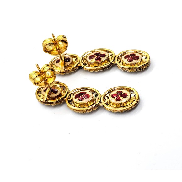 18kt Gold Fusion Diamond Earring - Picture 7 of 10